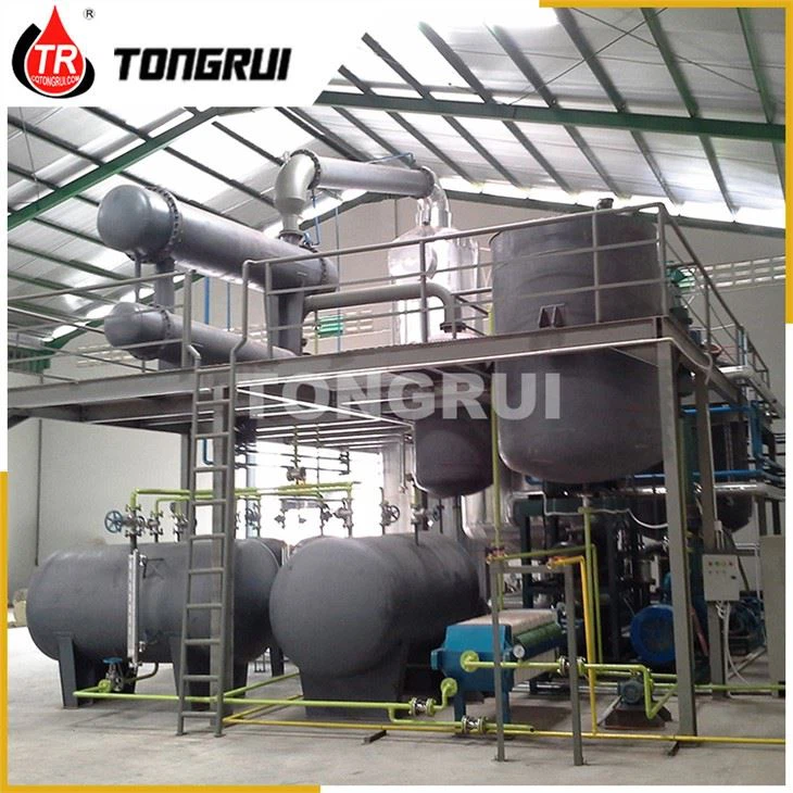 Black Engine Oil Recycling Machine