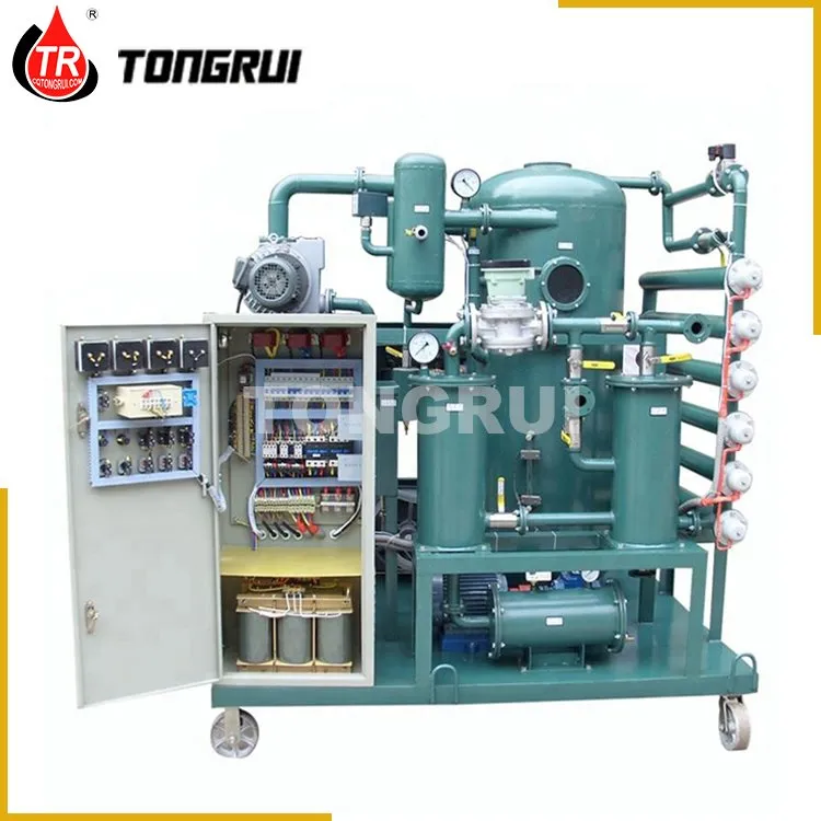 Transzformátorolaj szűrőgép